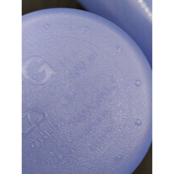 Lot of 3 Vintage TupperwareJazzy Celebration geometric Tumbler Cups  14oz - Picture 4 of 11